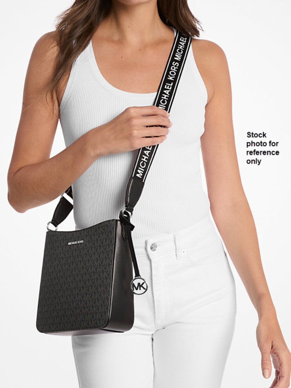 Jet Set Small Signature Logo Crossbody Bag